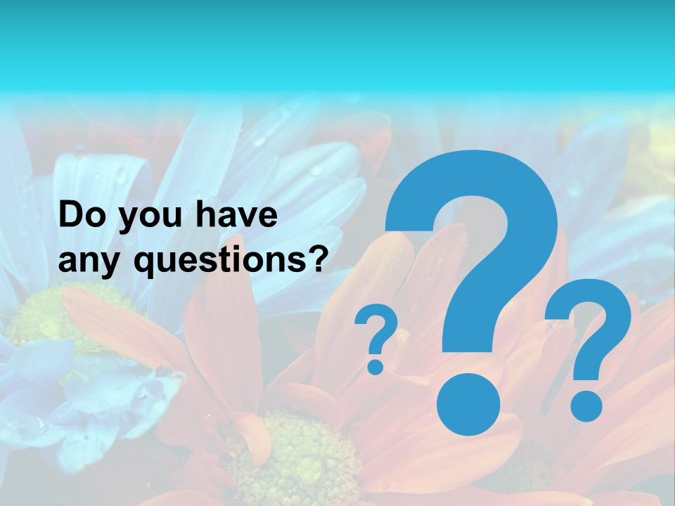 Botanical Bouquet Day PowerPoint Template