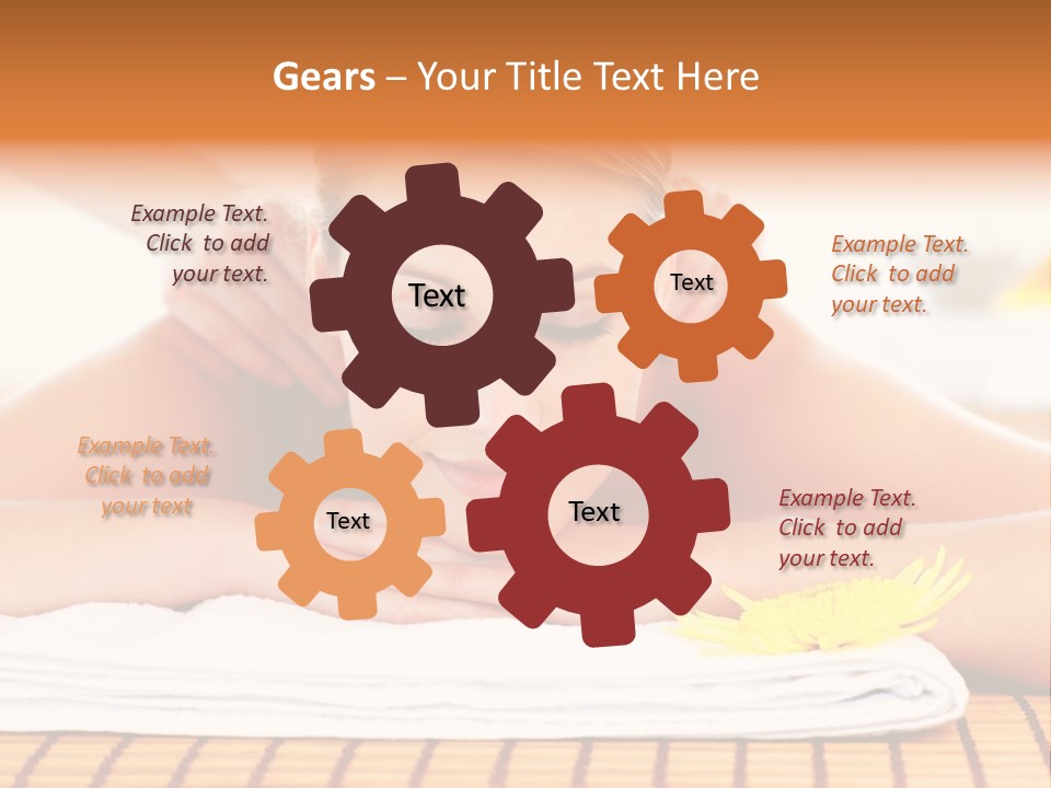 Semiautomatic Marines Weapon PowerPoint Template