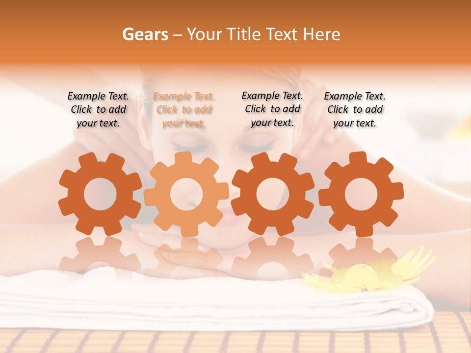 Semiautomatic Marines Weapon PowerPoint Template