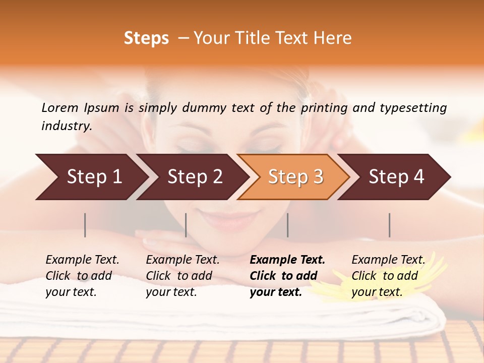 Semiautomatic Marines Weapon PowerPoint Template