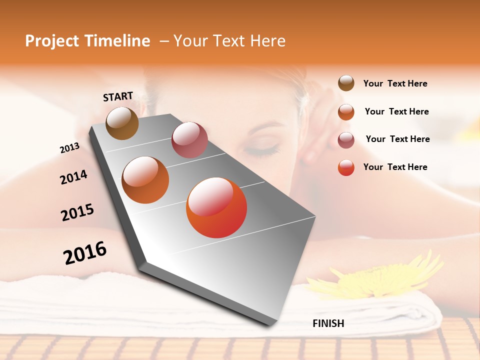 Semiautomatic Marines Weapon PowerPoint Template