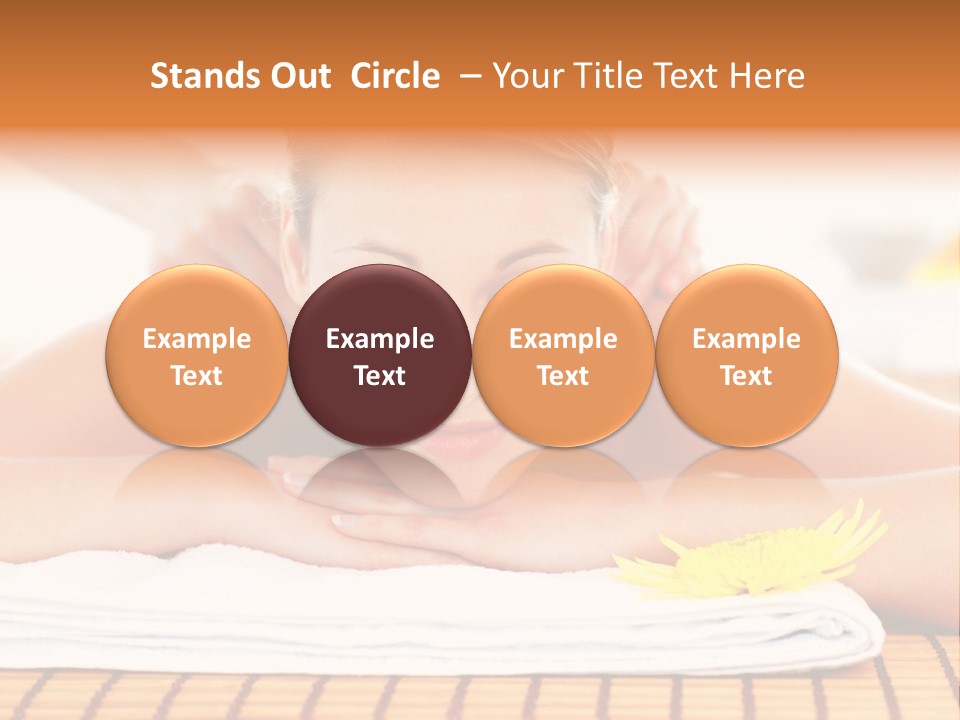 Semiautomatic Marines Weapon PowerPoint Template