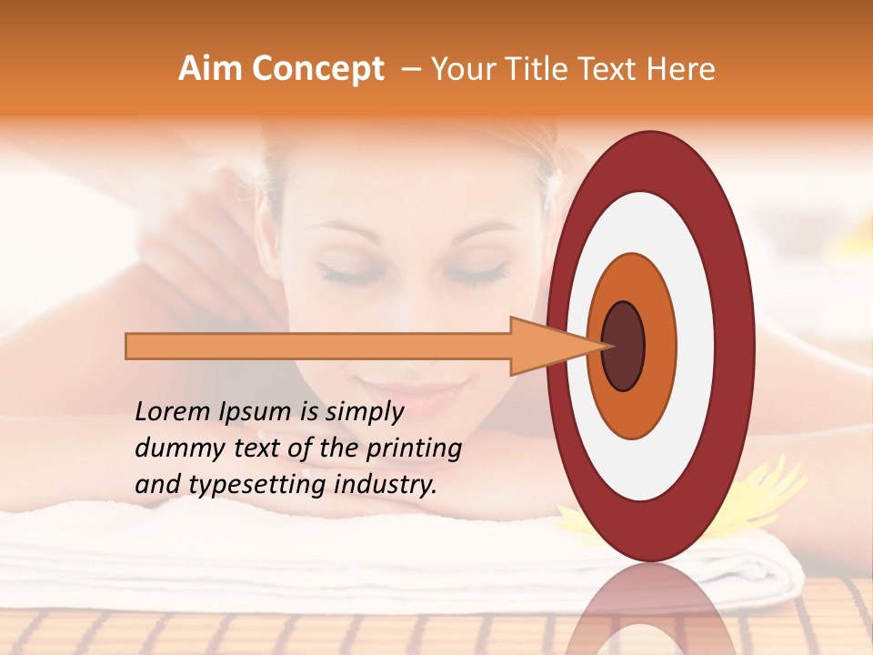 Semiautomatic Marines Weapon PowerPoint Template