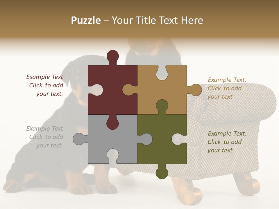 Rott Couch Rottweil Butcher's Dogs PowerPoint Template