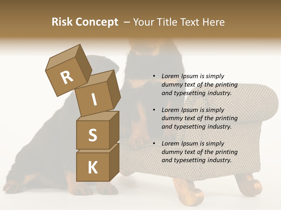 Rott Couch Rottweil Butcher's Dogs PowerPoint Template