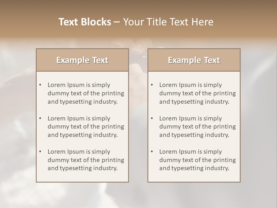 Romantic Man Couple PowerPoint Template