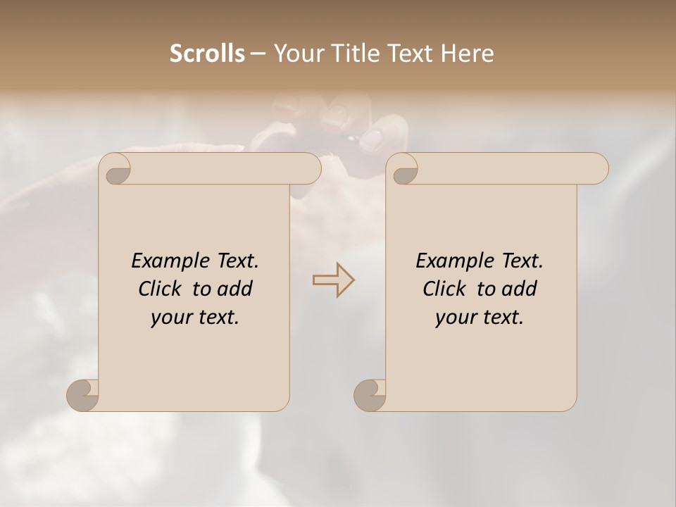 Romantic Man Couple PowerPoint Template