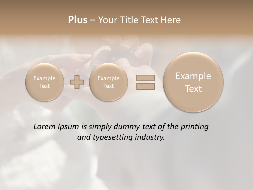 Romantic Man Couple PowerPoint Template