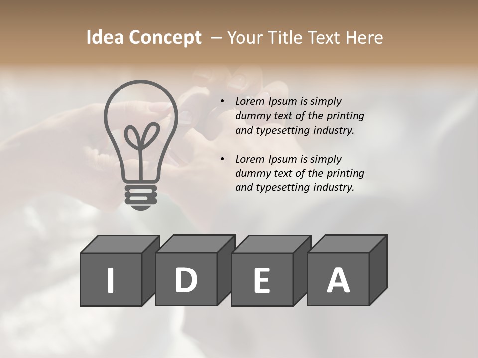 Romantic Man Couple PowerPoint Template