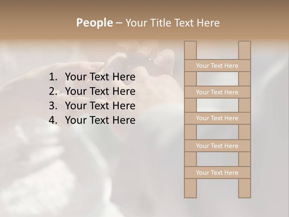 Romantic Man Couple PowerPoint Template