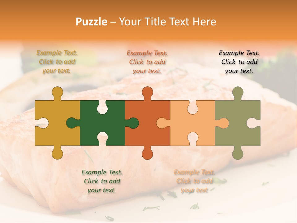 Foodie Steak Closeup PowerPoint Template