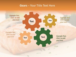 Foodie Steak Closeup PowerPoint Template