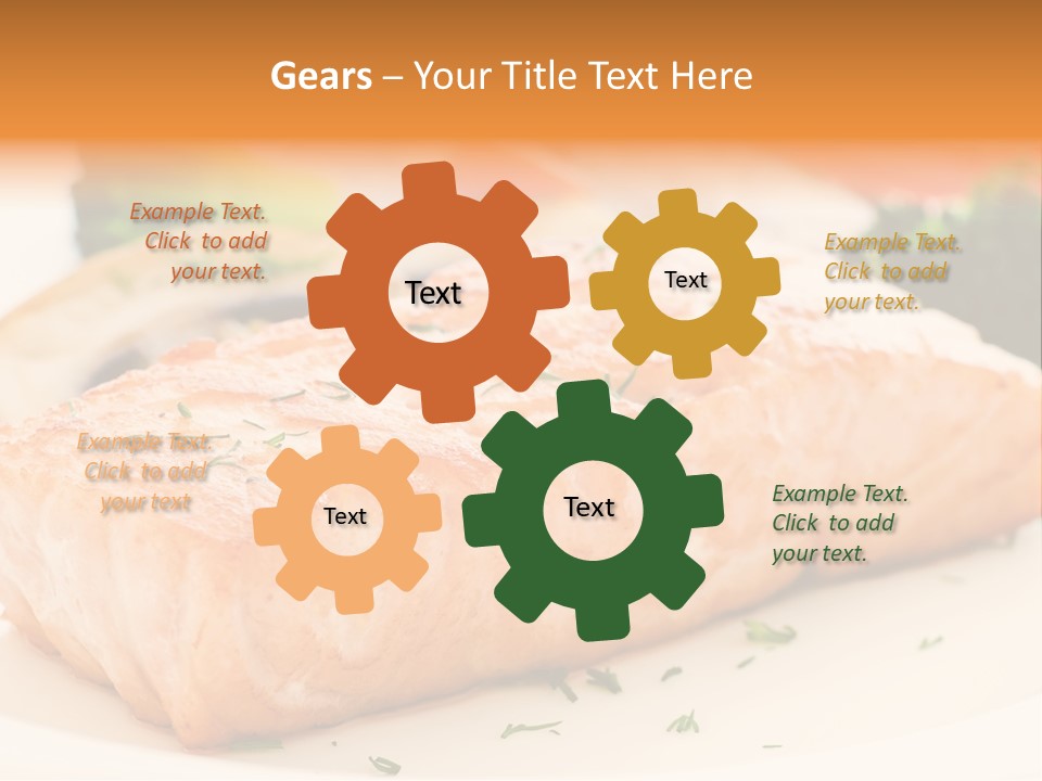 Foodie Steak Closeup PowerPoint Template
