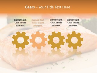 Foodie Steak Closeup PowerPoint Template
