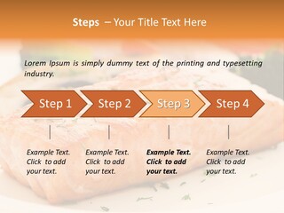 Foodie Steak Closeup PowerPoint Template