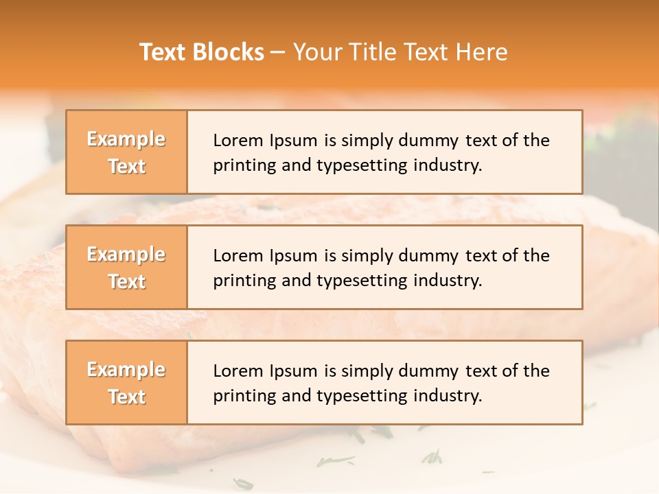Foodie Steak Closeup PowerPoint Template