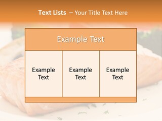 Foodie Steak Closeup PowerPoint Template