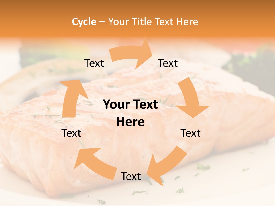 Foodie Steak Closeup PowerPoint Template