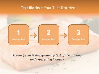 Foodie Steak Closeup PowerPoint Template