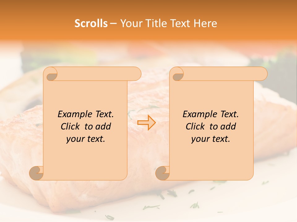 Foodie Steak Closeup PowerPoint Template