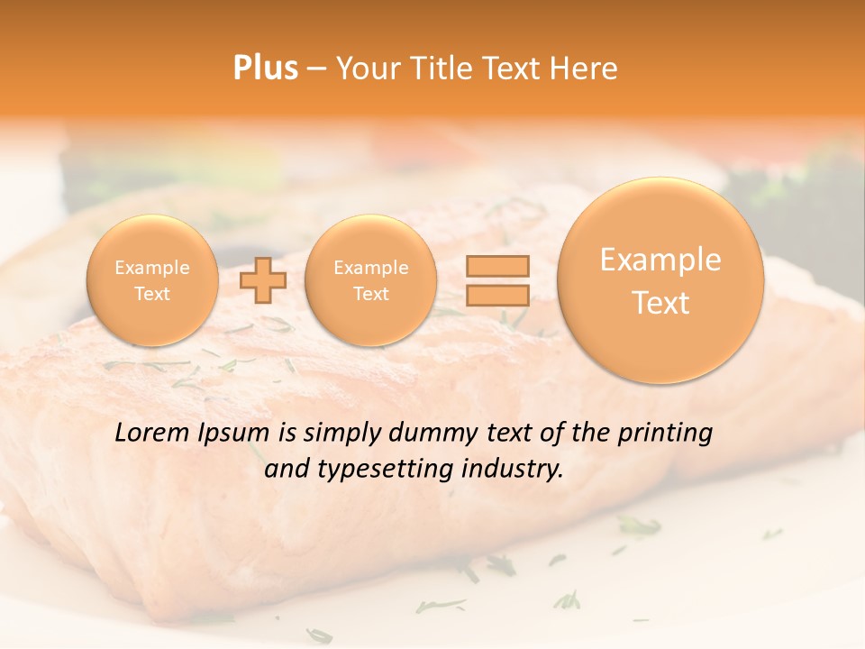 Foodie Steak Closeup PowerPoint Template