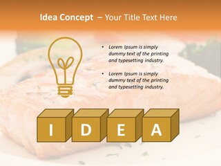 Foodie Steak Closeup PowerPoint Template