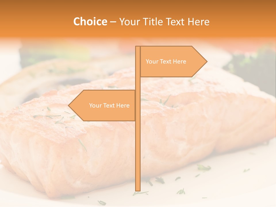 Foodie Steak Closeup PowerPoint Template