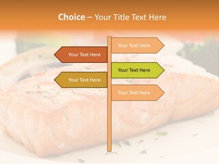 Foodie Steak Closeup PowerPoint Template