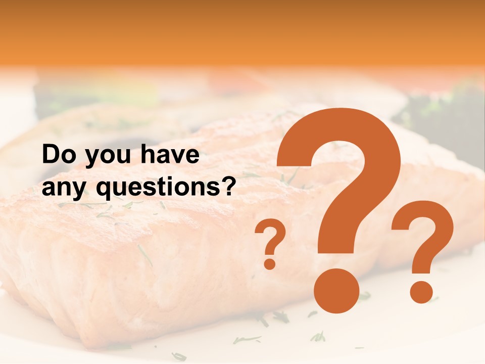 Foodie Steak Closeup PowerPoint Template