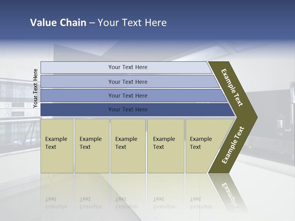 Steel Dish Stone PowerPoint Template