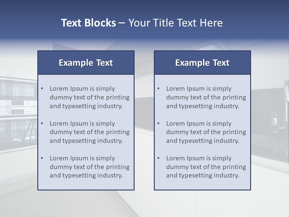 Steel Dish Stone PowerPoint Template