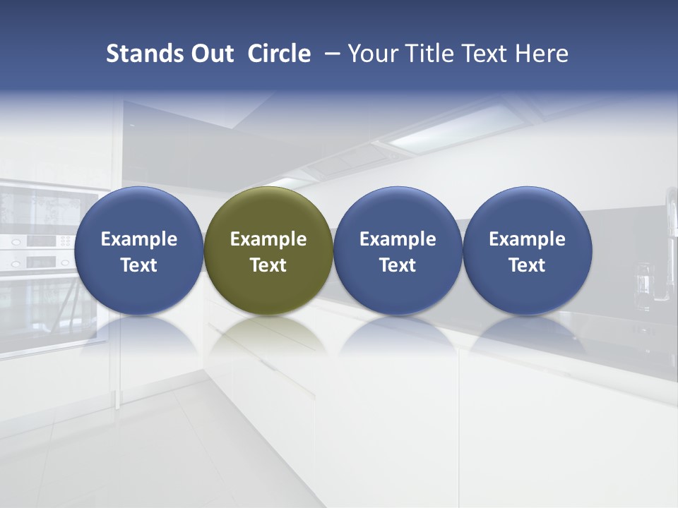 Steel Dish Stone PowerPoint Template