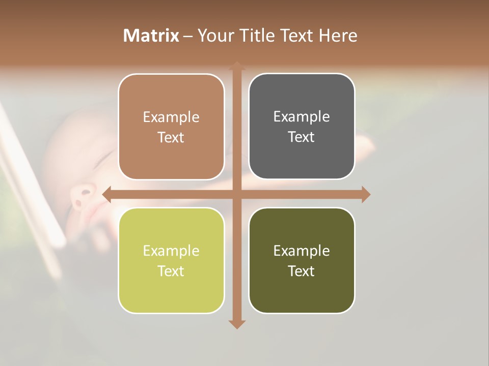 Tropical Bed Dream PowerPoint Template