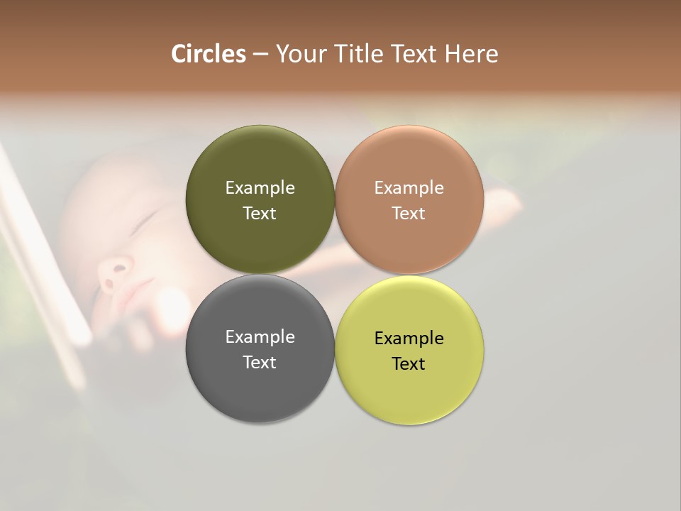 Tropical Bed Dream PowerPoint Template