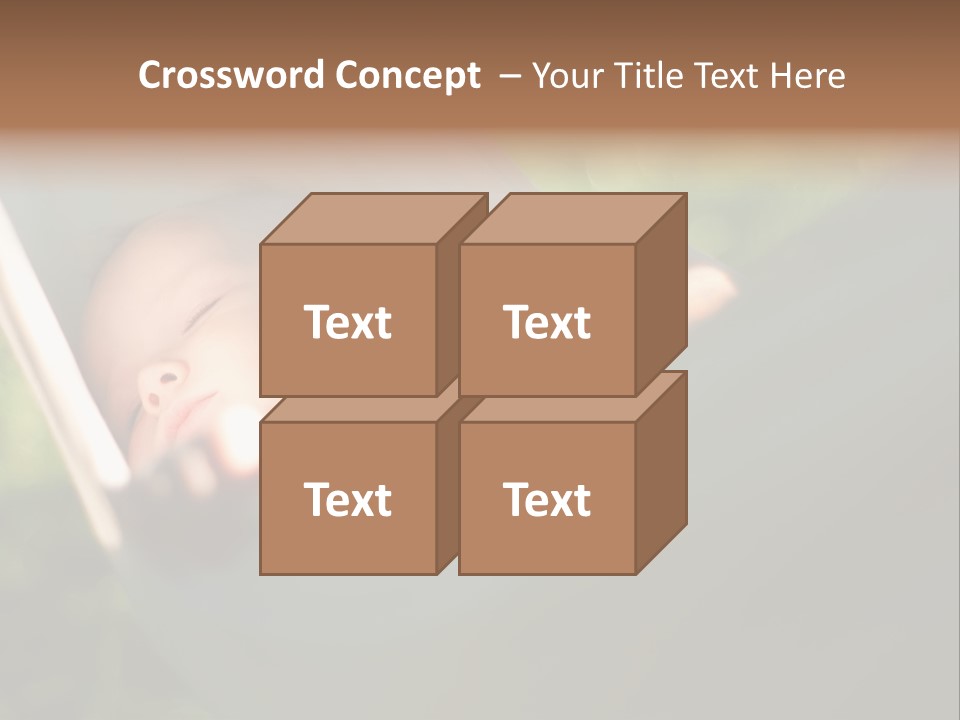 Tropical Bed Dream PowerPoint Template