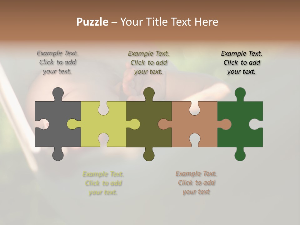 Tropical Bed Dream PowerPoint Template