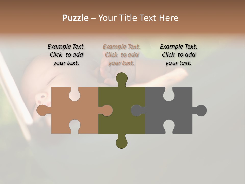 Tropical Bed Dream PowerPoint Template