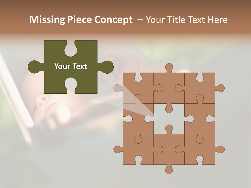 Tropical Bed Dream PowerPoint Template