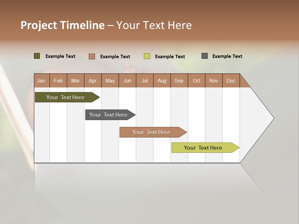 Tropical Bed Dream PowerPoint Template