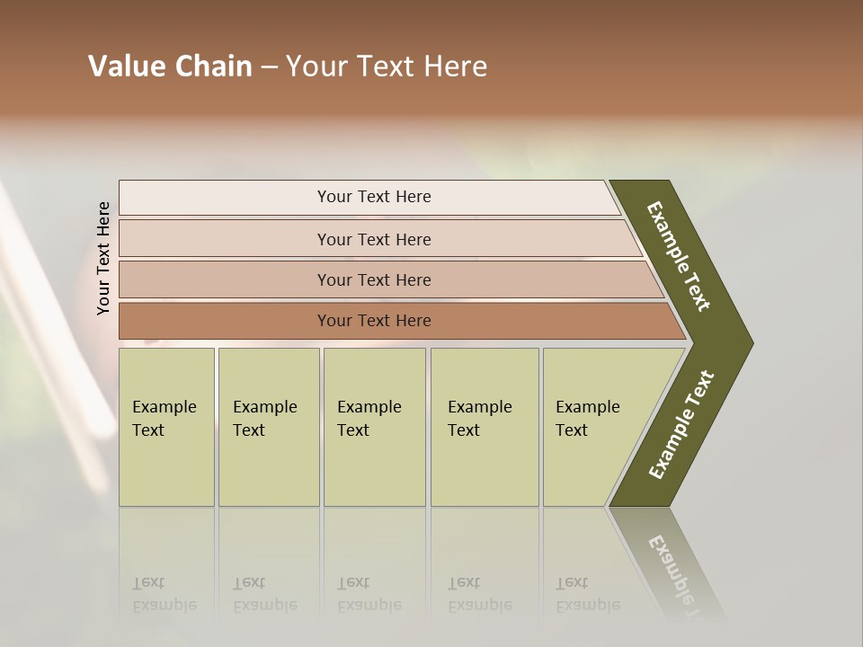 Tropical Bed Dream PowerPoint Template