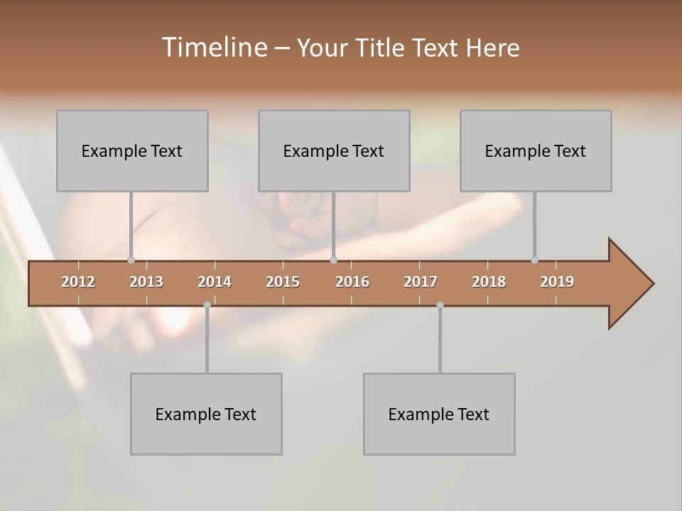 Tropical Bed Dream PowerPoint Template