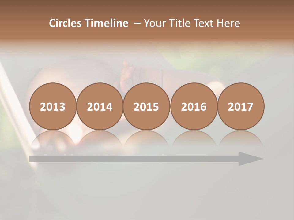 Tropical Bed Dream PowerPoint Template