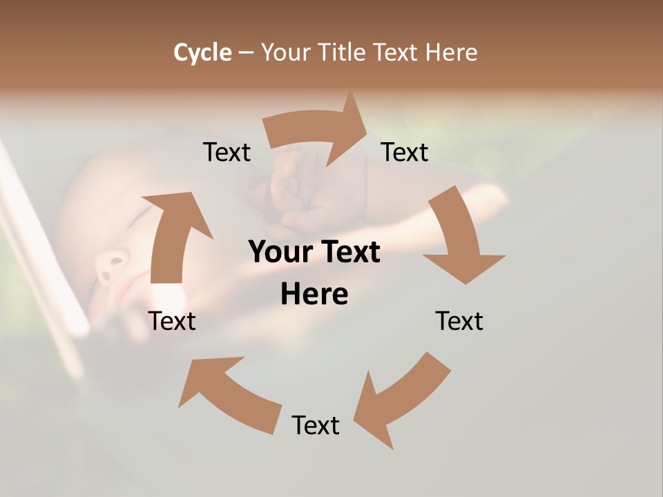 Tropical Bed Dream PowerPoint Template