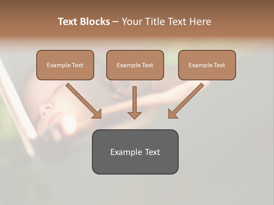 Tropical Bed Dream PowerPoint Template