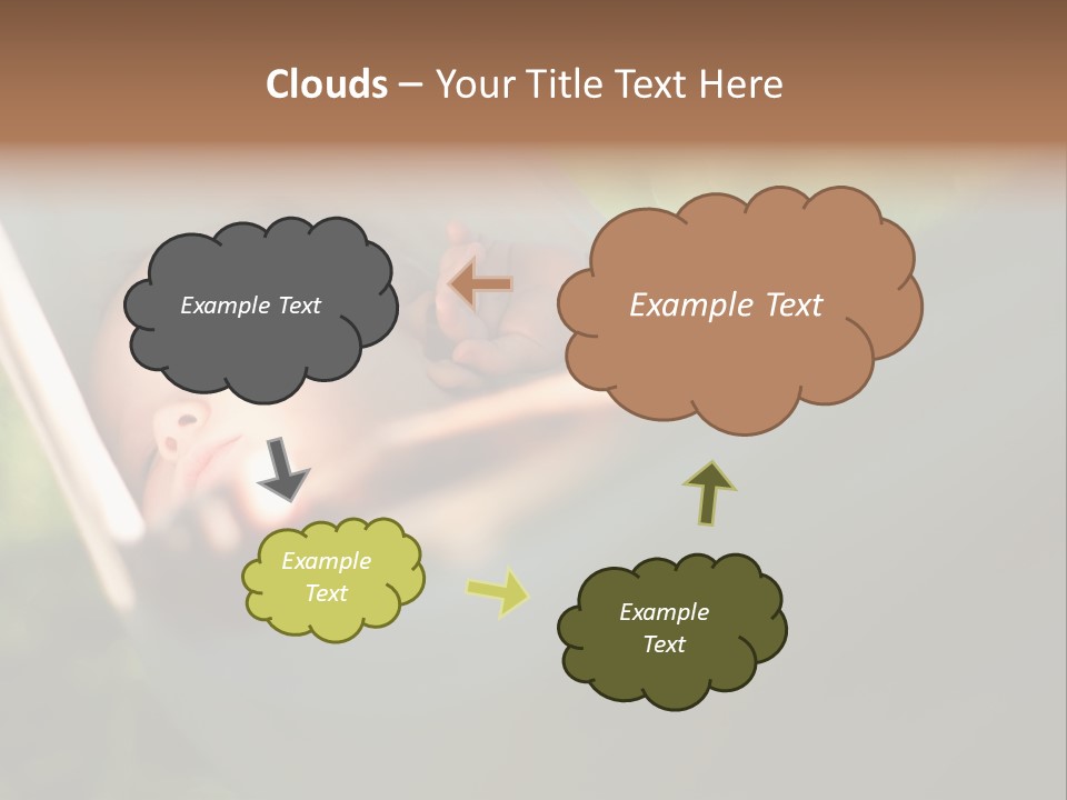 Tropical Bed Dream PowerPoint Template