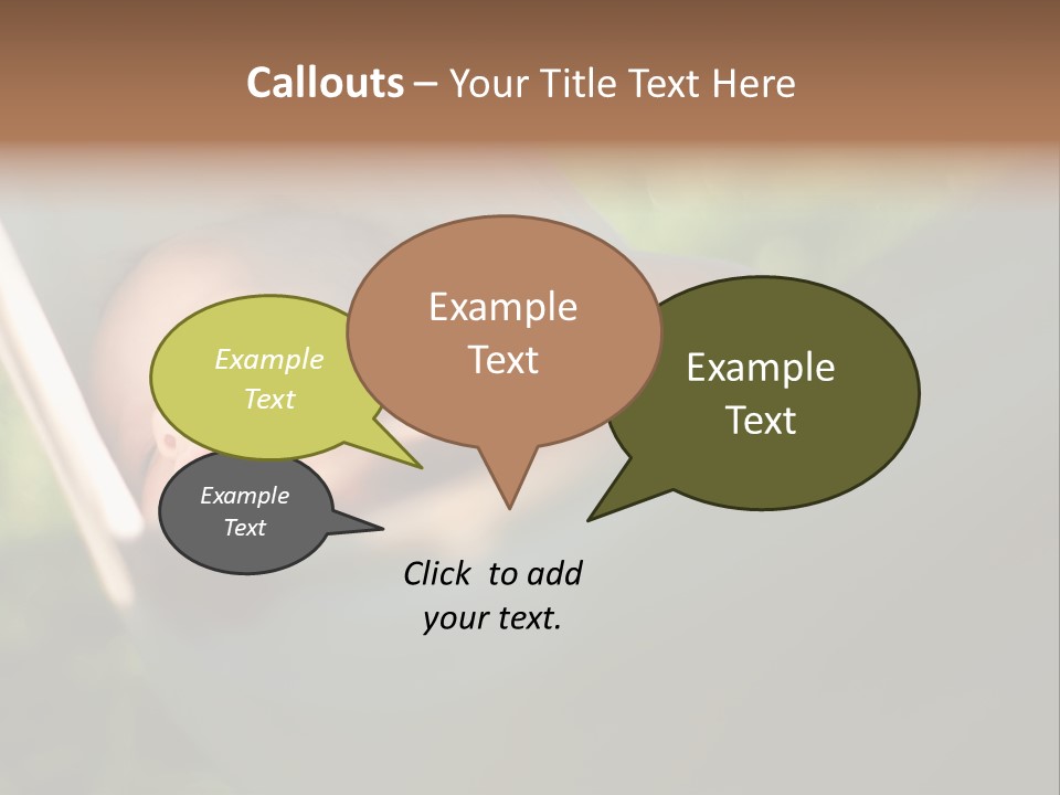 Tropical Bed Dream PowerPoint Template