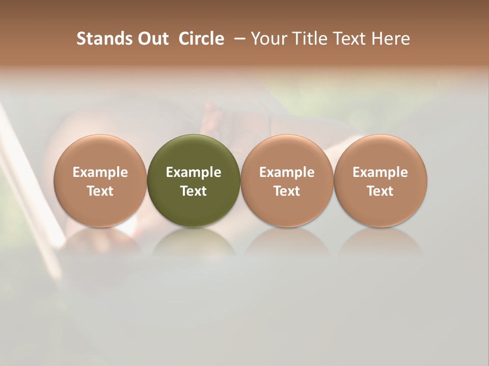 Tropical Bed Dream PowerPoint Template