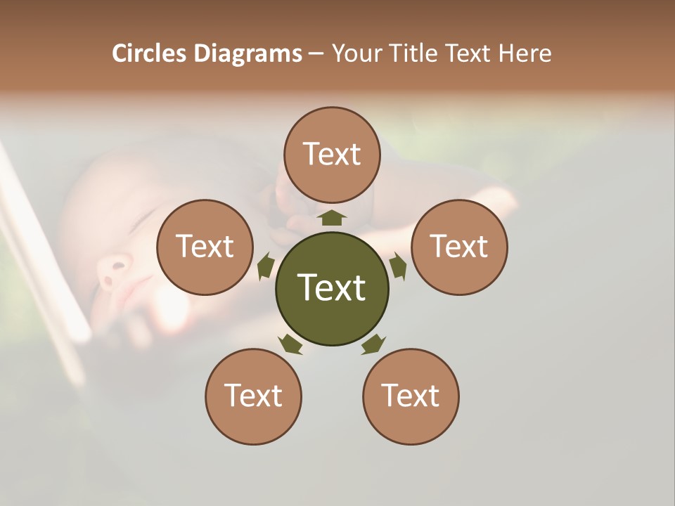 Tropical Bed Dream PowerPoint Template