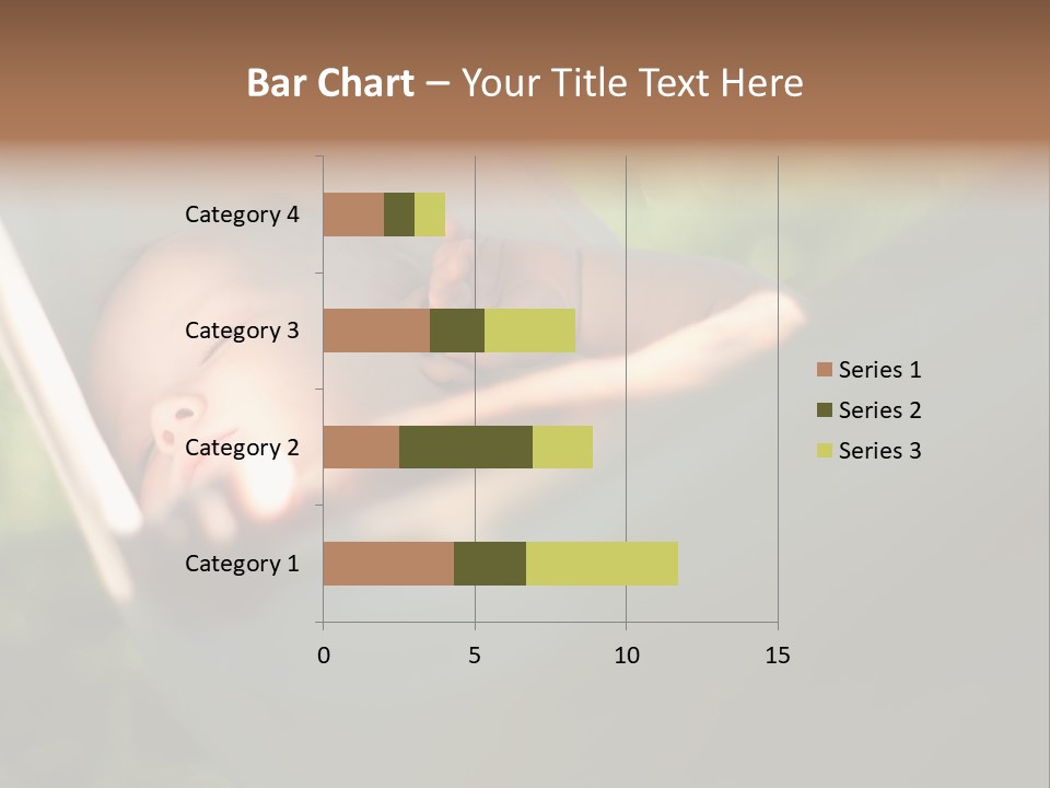 Tropical Bed Dream PowerPoint Template