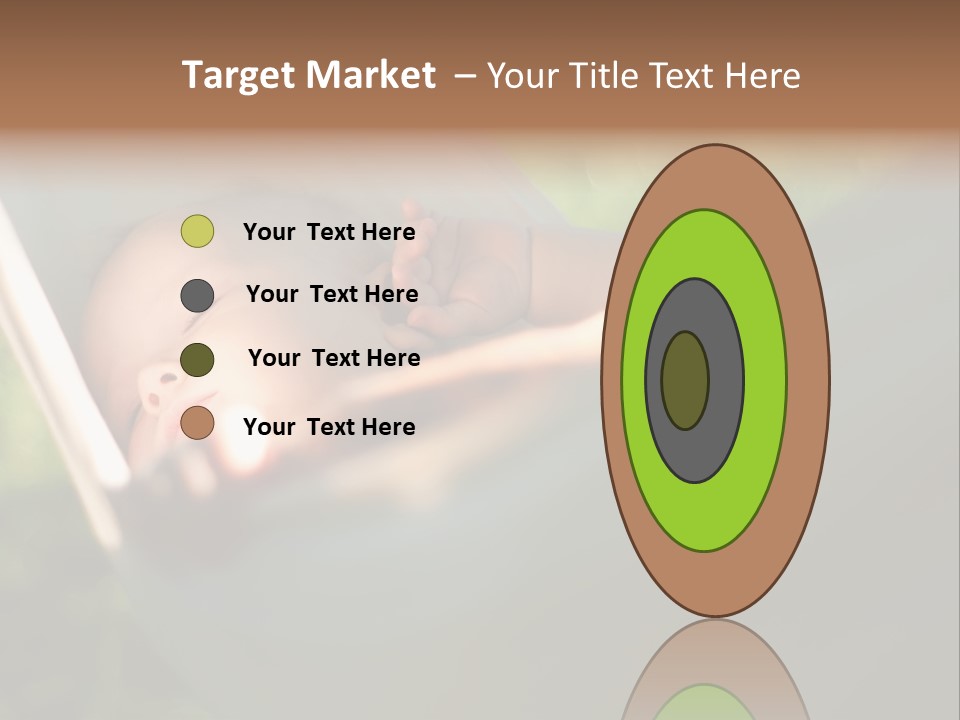 Tropical Bed Dream PowerPoint Template